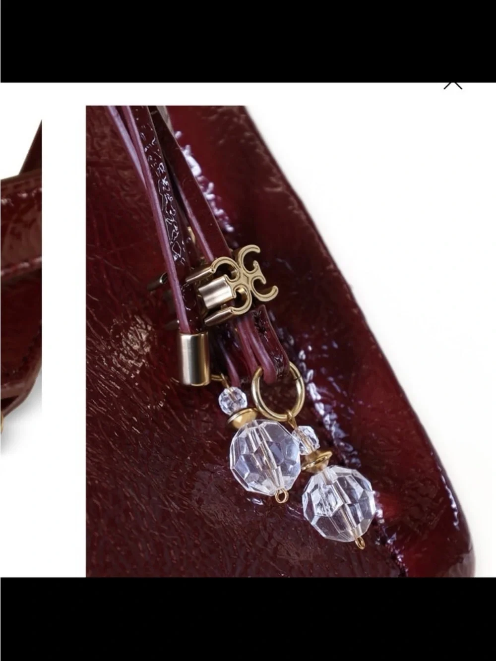 NWT Sam Edelman holiday small satchel bag color Bordeaux